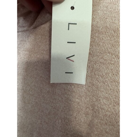 Lane Bryant LIVI Active Pink Hooded Pullover Sweater Size 10/12 - Picture 3 of 7